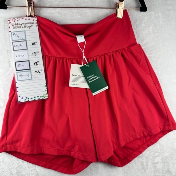Halara Women’s SoftZero Airy Super High Waisted Flowy Shorts Pockets Sz M Coral - Picture 6 of 9